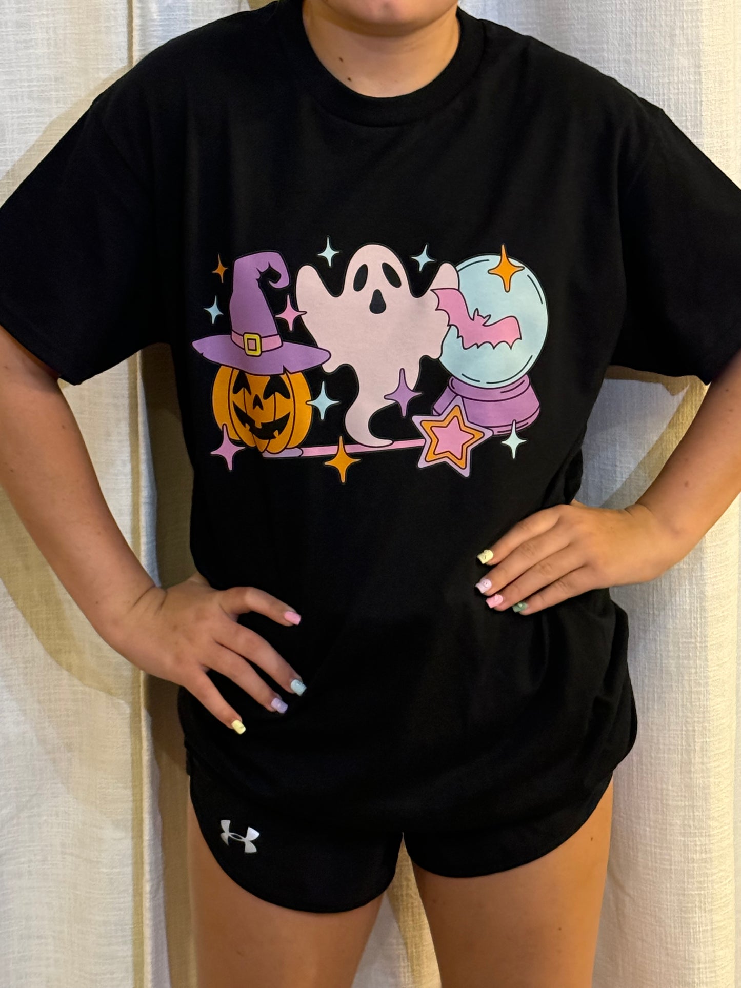 Pumpkin, Ghost and Crystal Ball